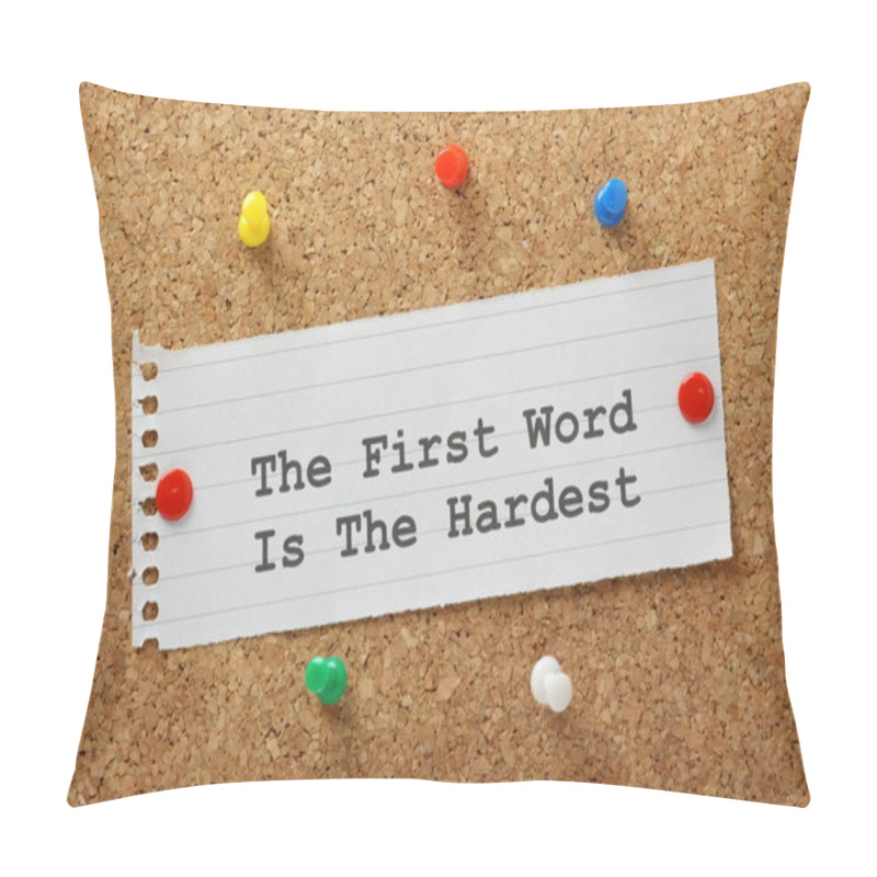 Personality  The First Word Pillow Covers