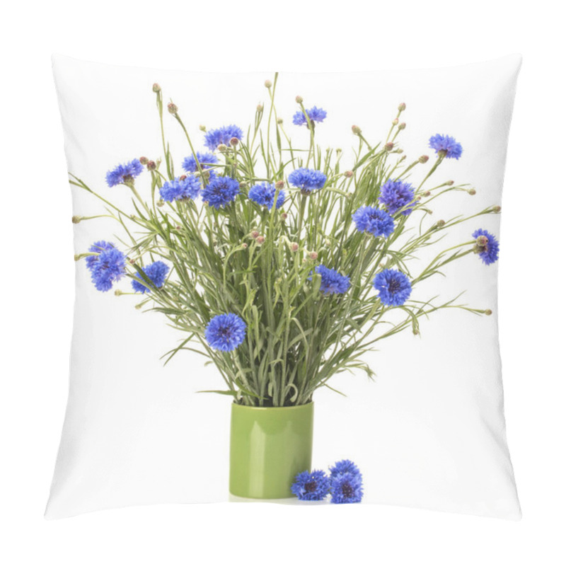 Personality  Blue Cornflowers Herb Pillow Covers