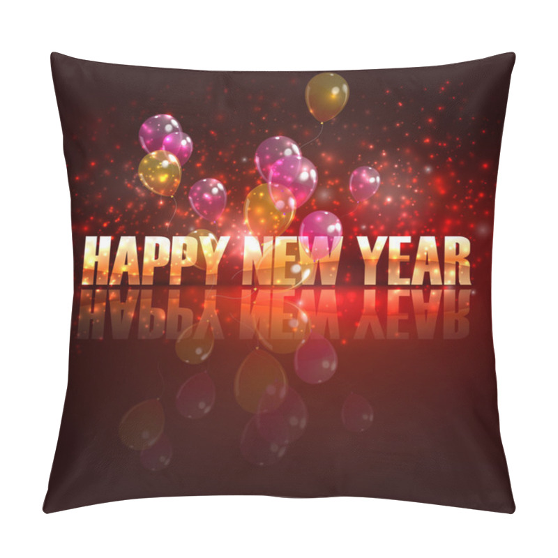 Personality  Happy New Year. Pillow Covers