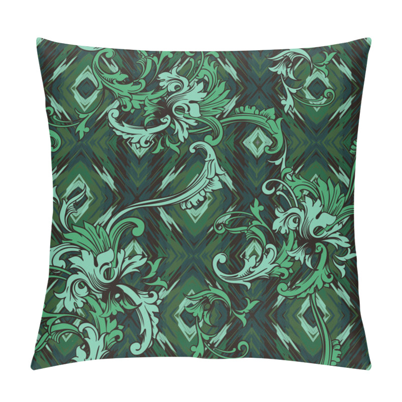 Personality  Eclectic Fabric Seamless Pattern. Pillow Covers