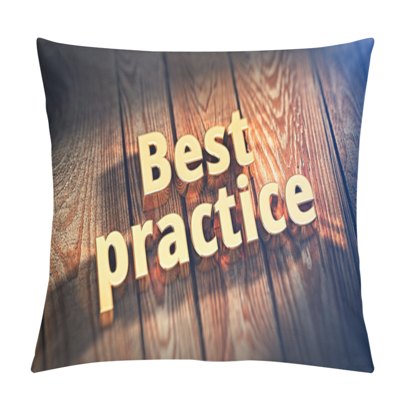 Personality  Phrase Best Practice On Wood Planks Pillow Covers