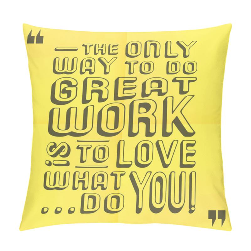 Personality  Quote Motivational Square Template Pillow Covers