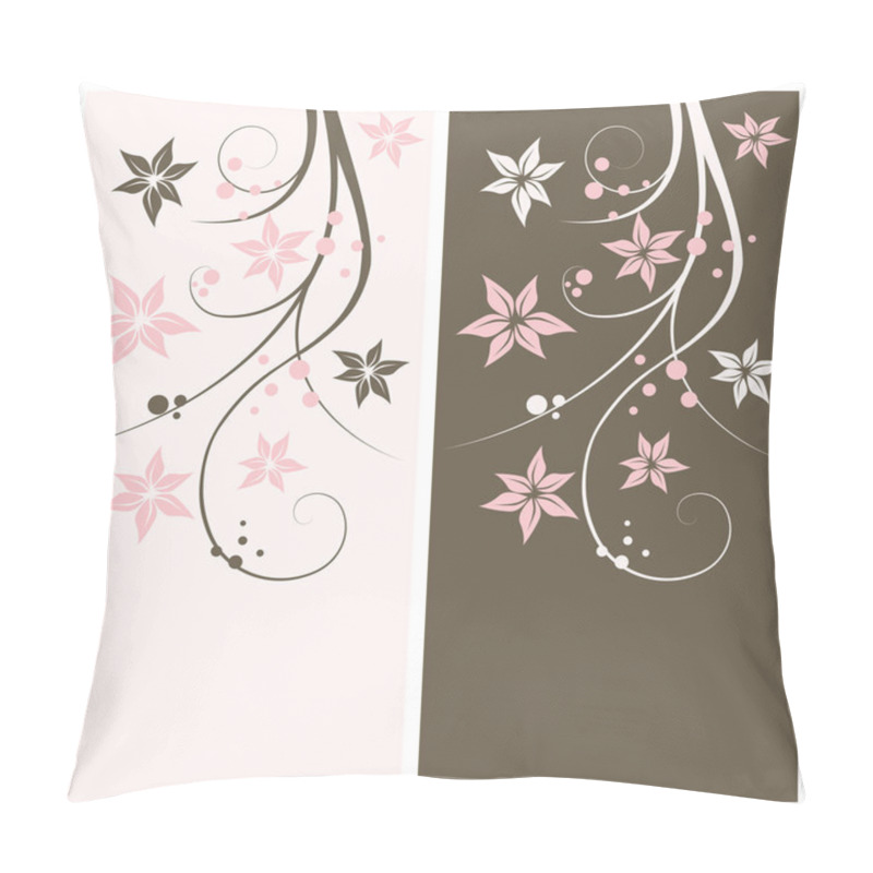 Personality  Floral Background Pillow Covers