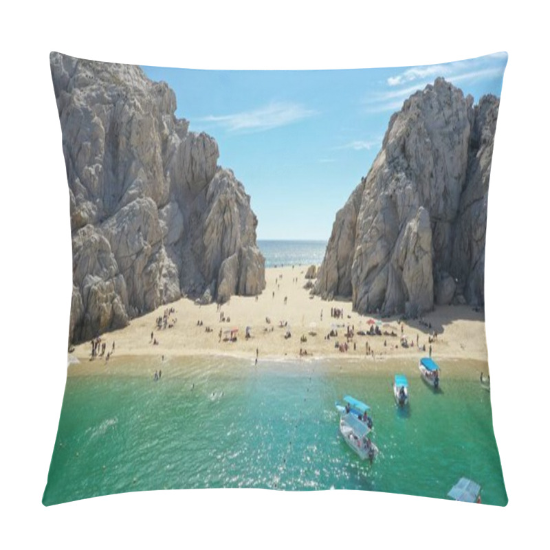 Personality  Beautiful Aerial View Of Cabo San Lucas Arch Pillow Covers