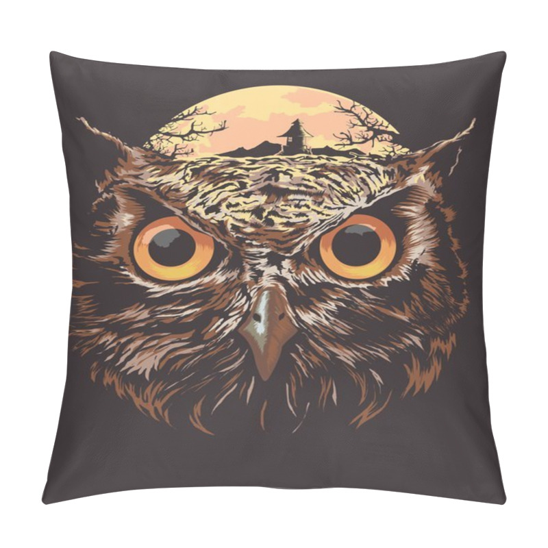 Personality  The Owl Pillow Covers