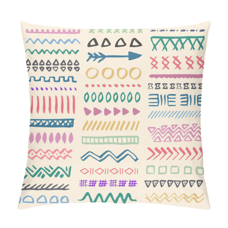 Personality  Borders Collection In Ethnic Style Pillow Covers