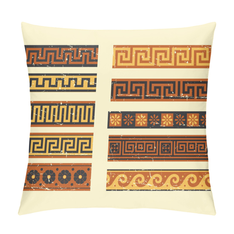 Personality  Set Of Greek Pattern Pillow Covers