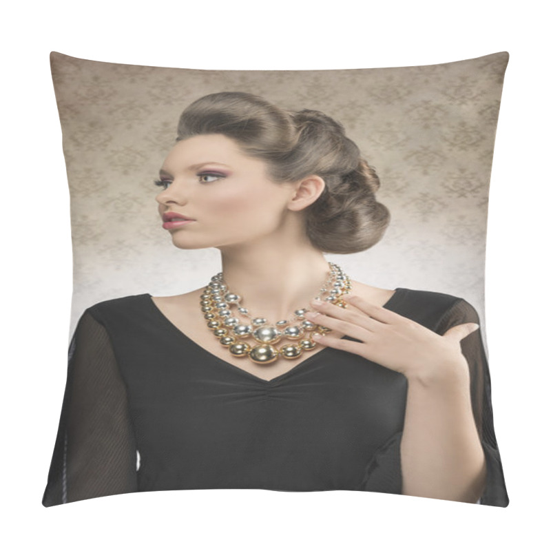 Personality  Cute Elegant Fashion Girl Pillow Covers