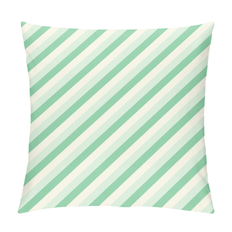 Personality  Pastel Diagonal Stripes Pattern Pillow Covers