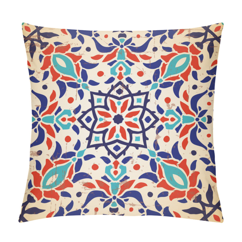 Personality  Traditional Oriental Ornament Background Pillow Covers