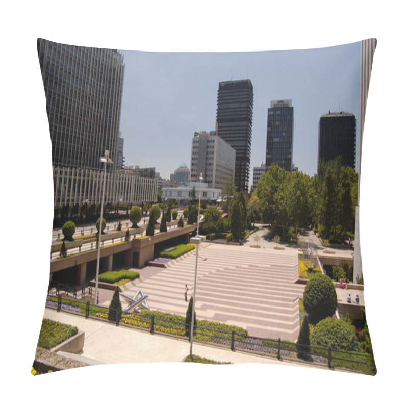 Personality  Azca Square, Madrid Pillow Covers