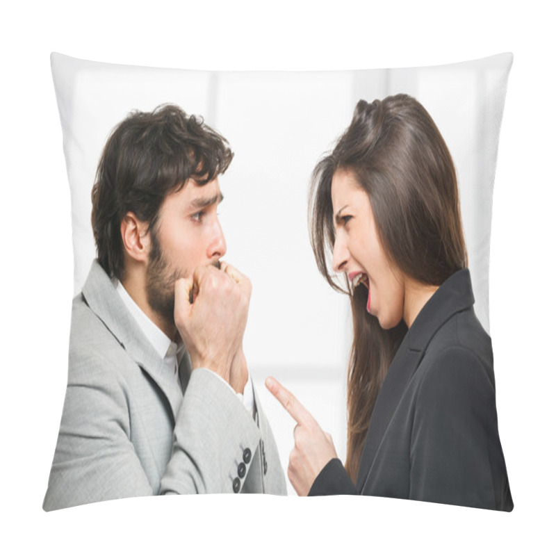 Personality  Angry Woman Pillow Covers