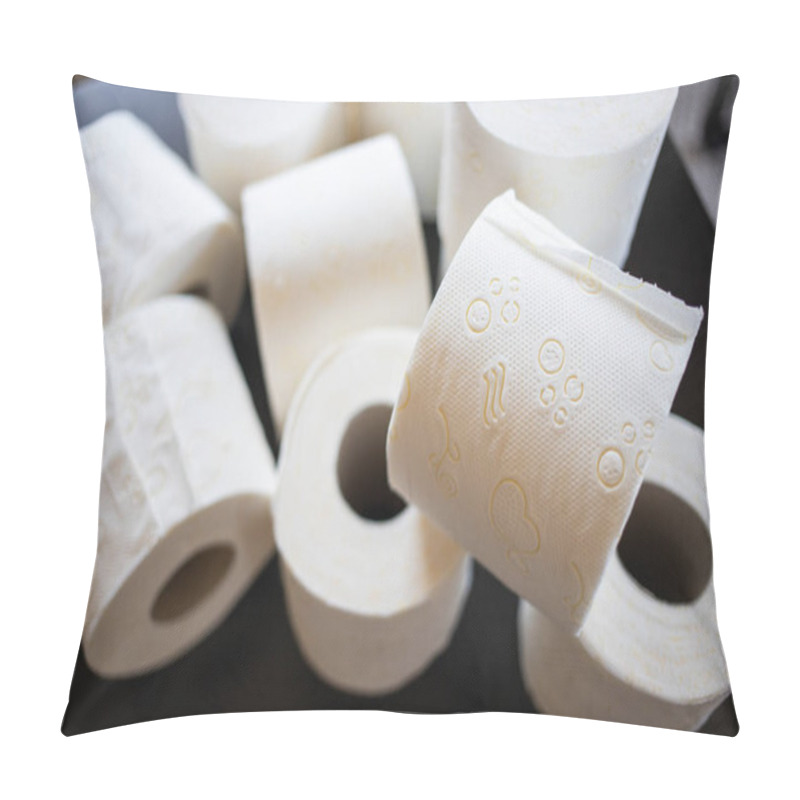 Personality  COVID-19 Panick Buying Toilet Paper Pillow Covers