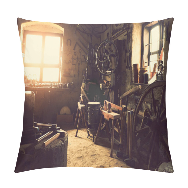 Personality  Old Workshop Indoors Pillow Covers