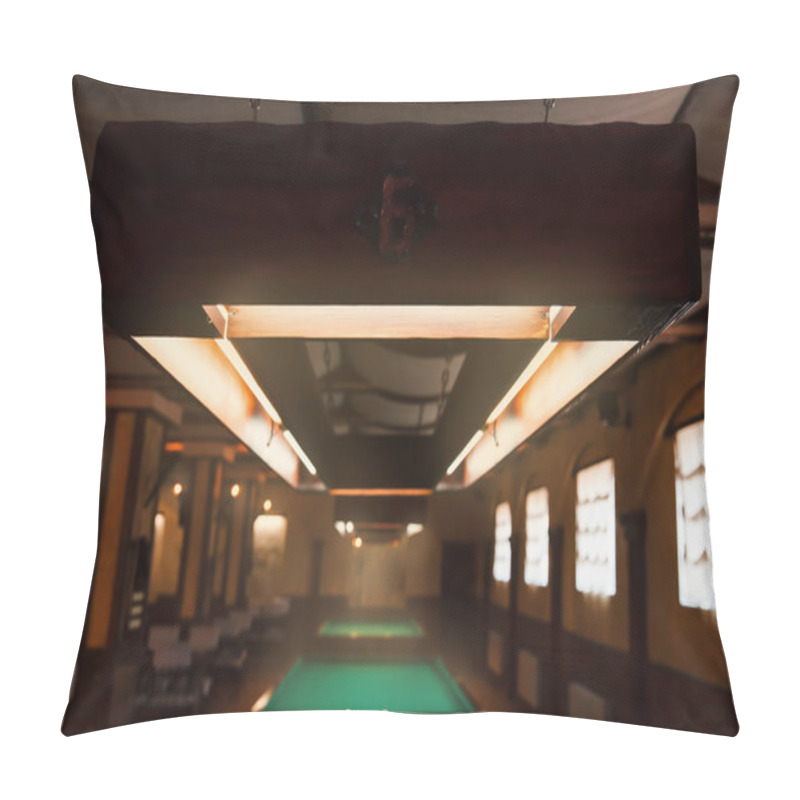 Personality  Cozy Billiard Saloon Pillow Covers