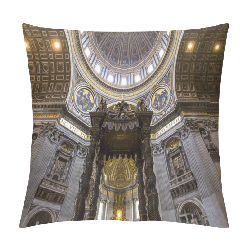 Personality  Basilica Of Saint Peter, Vatican City, Vatican Pillow Covers