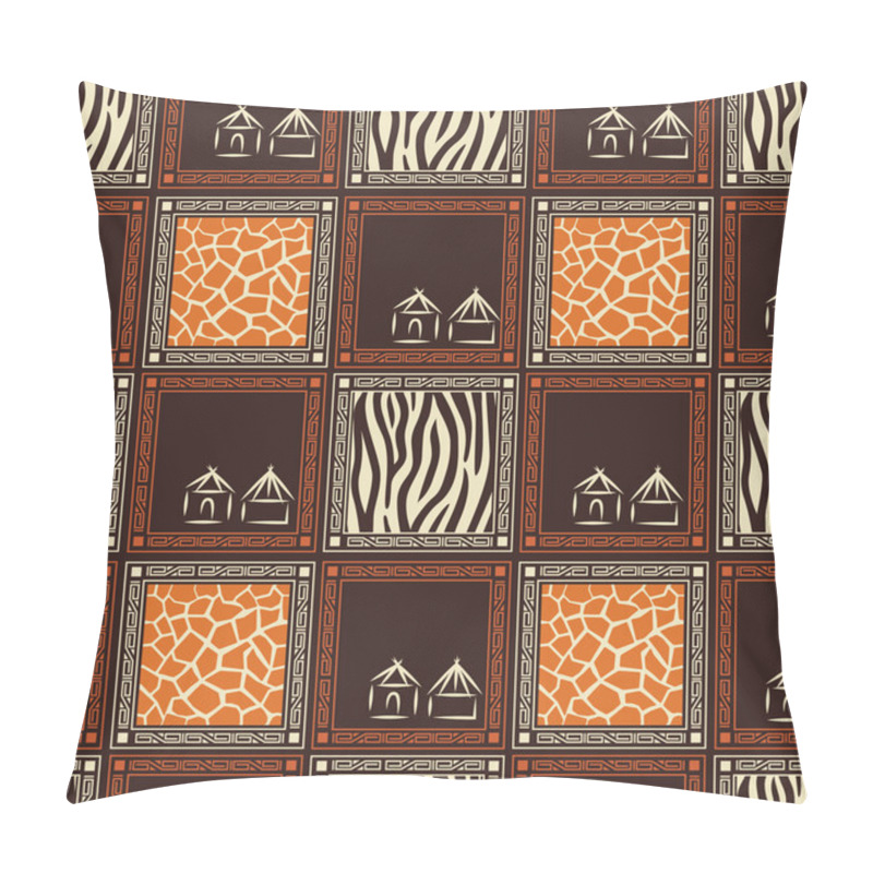 Personality  African Design. Pillow Covers