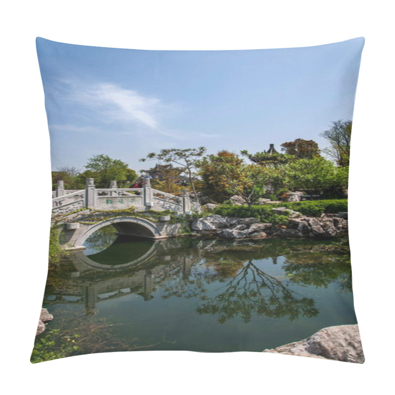 Personality  Suzhou Luzhi Ancient Town Jiangnan Cultural Park Pillow Covers