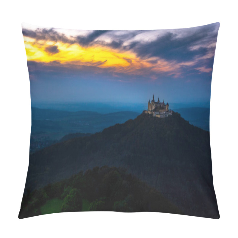 Personality  Castle Hohenzollern Near Bisingen Pillow Covers