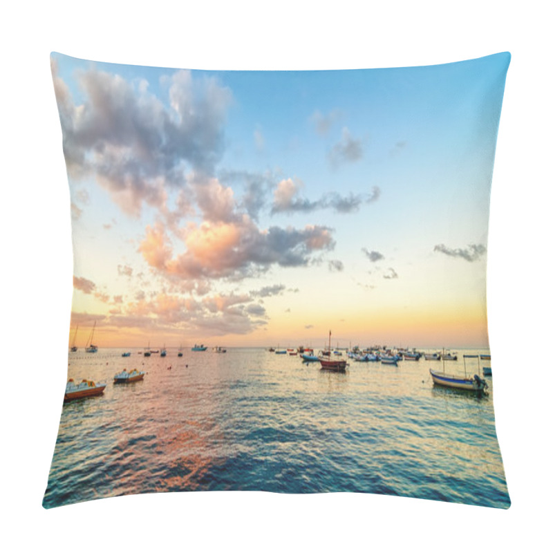 Personality  Tyrrhenian Sea Sunrise Pillow Covers