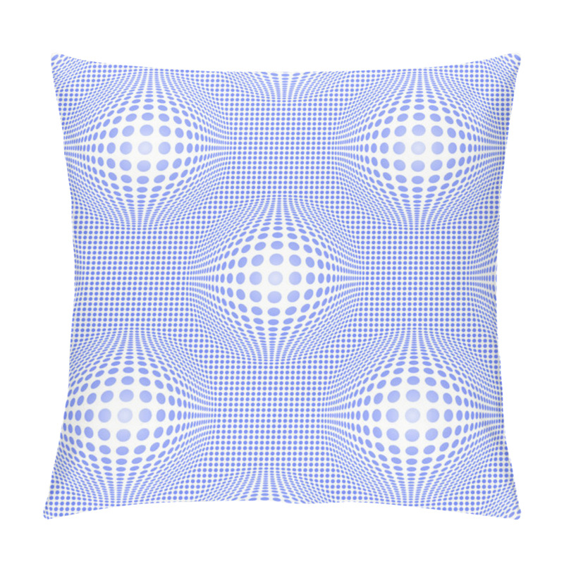 Personality  Seamless Vector Pattern Fractal Rounded Pillow Covers