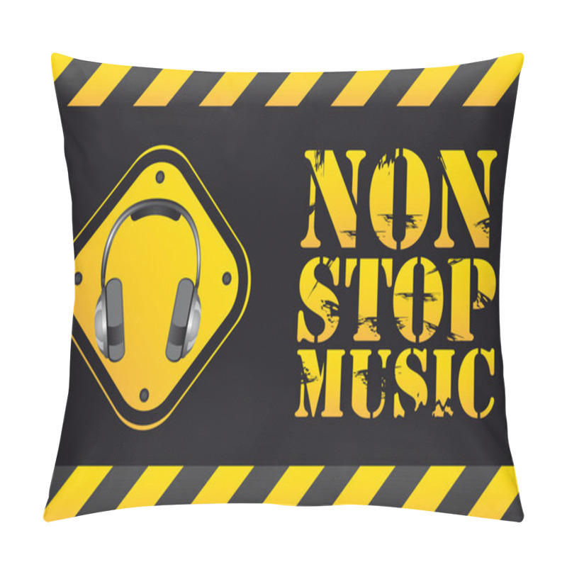 Personality  Non Stop Music Pillow Covers