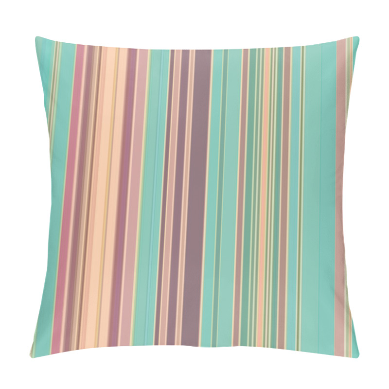 Personality  Pastel Stripes Background Pillow Covers