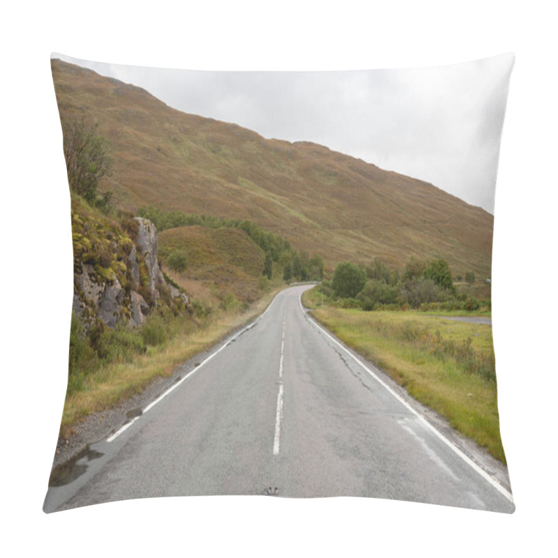 Personality  Isle Of Skye Road In The Highlands, Scotland Pillow Covers