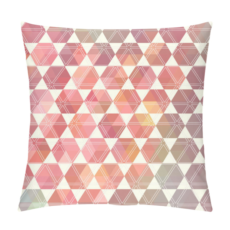 Personality  Retro Pattern Of Geometric Shapes Pillow Covers