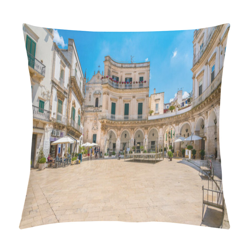 Personality  Martina Franca, Province Of Taranto, Apulia, Southern Italy. Pillow Covers