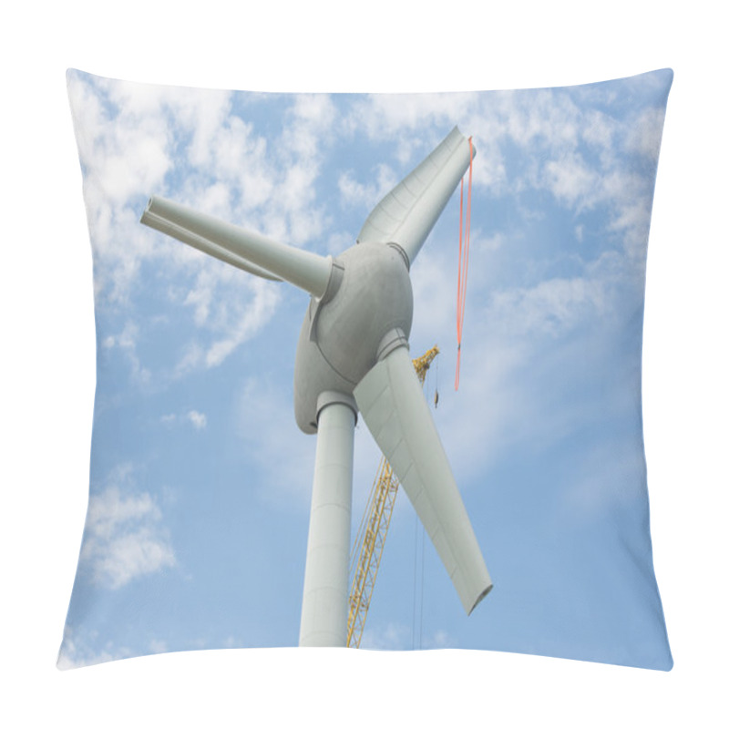 Personality  Assembling Wings Dutch Windturbine With Large Crane Pillow Covers