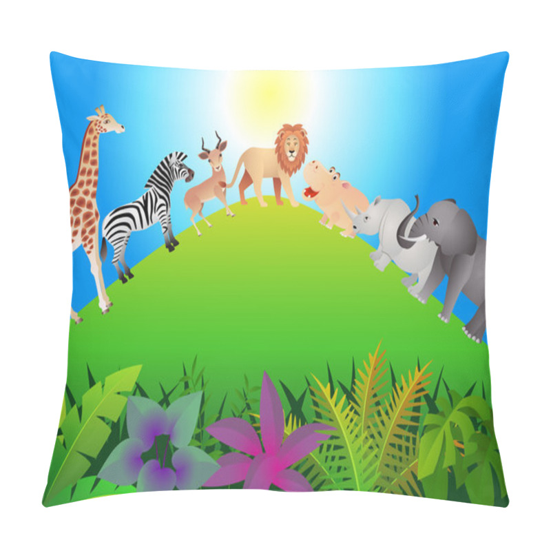 Personality  Animalin The Wild Pillow Covers