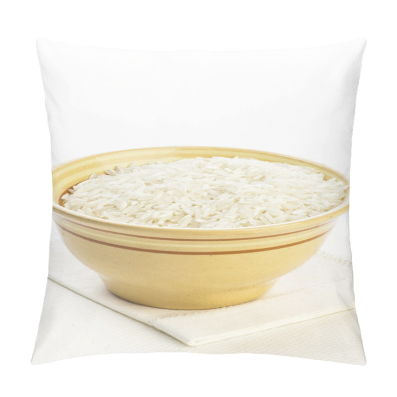 Personality  Polished Long Rice In Bowl Pillow Covers