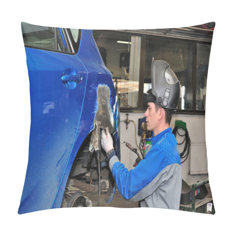 Personality  Car Body Work. Pillow Covers