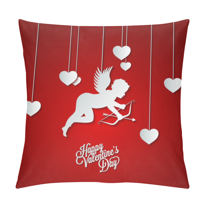 Personality  Holiday Frame Happy Valentines Day Pillow Covers