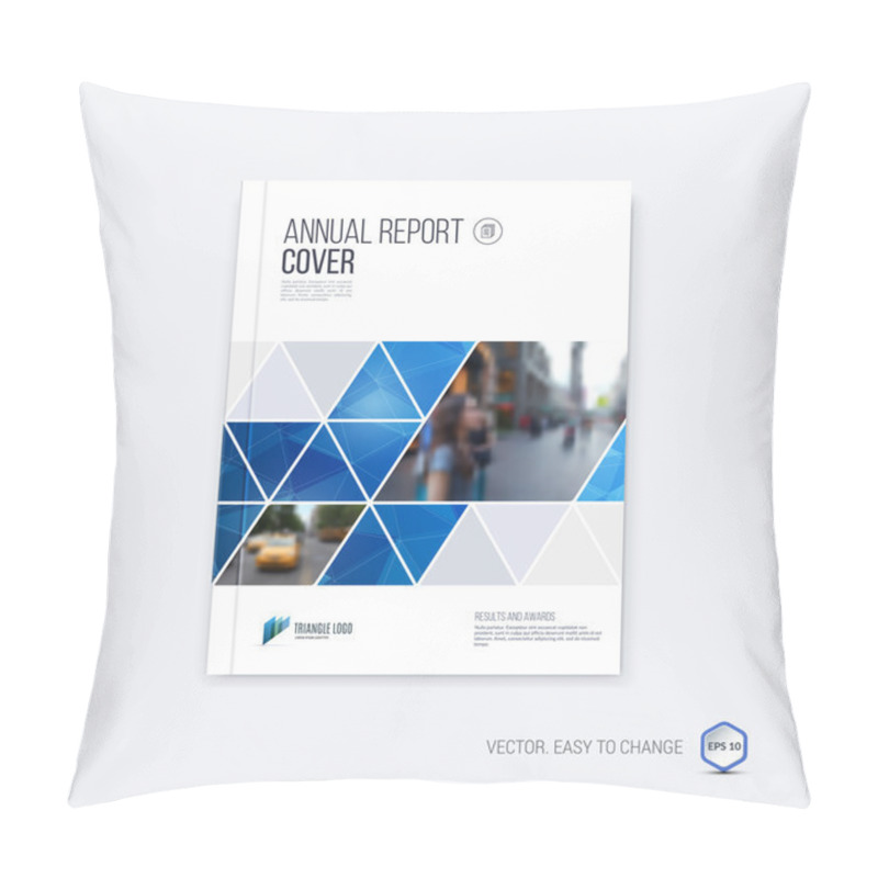 Personality  Brochure Template Layout, Cover Design Annual Report, Magazine,  Pillow Covers