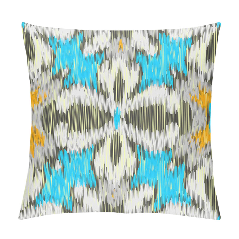 Personality   Ikat Seamless Pattern Pillow Covers