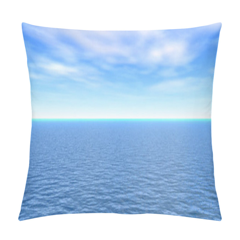 Personality   Ocean Water Waves And Sky  Pillow Covers