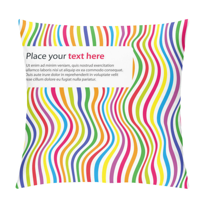 Personality  Striped Background Pillow Covers