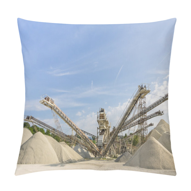 Personality  Gravel Quarry Pillow Covers