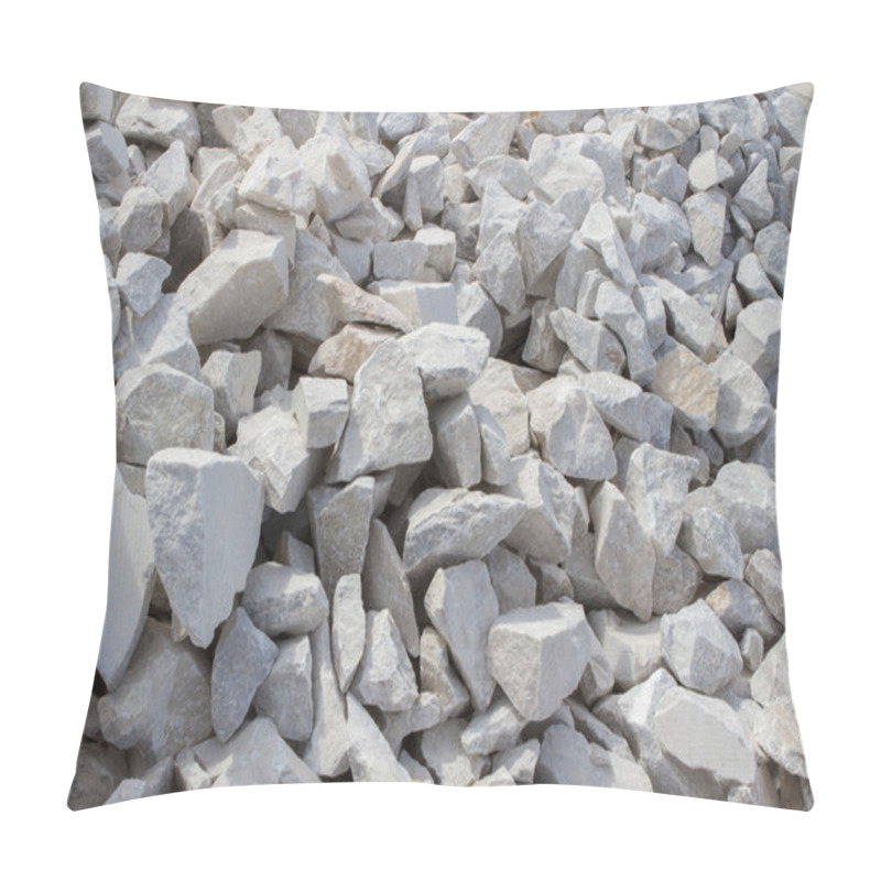 Personality  Marble Quarry, Stone Texture, Stone Quarrying Pillow Covers