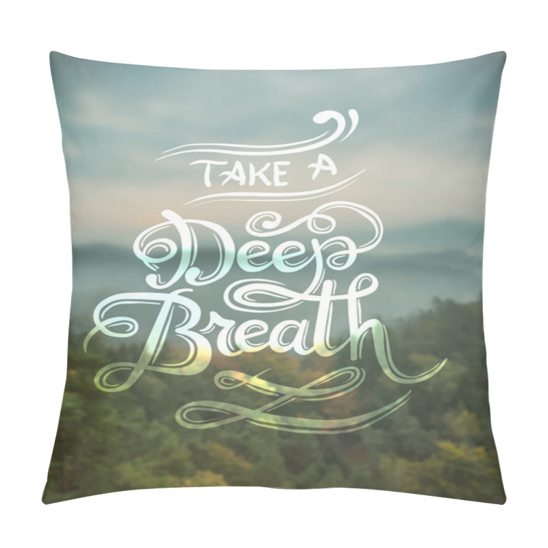 Personality  Take A Deep Breath Pillow Covers