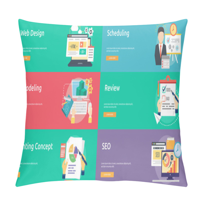 Personality  Creative Process Conceptual Design Pillow Covers