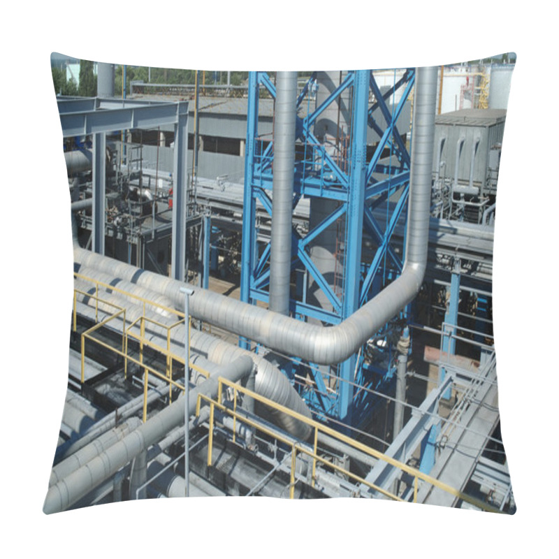 Personality  Petrochemical Industrial Plant Pillow Covers