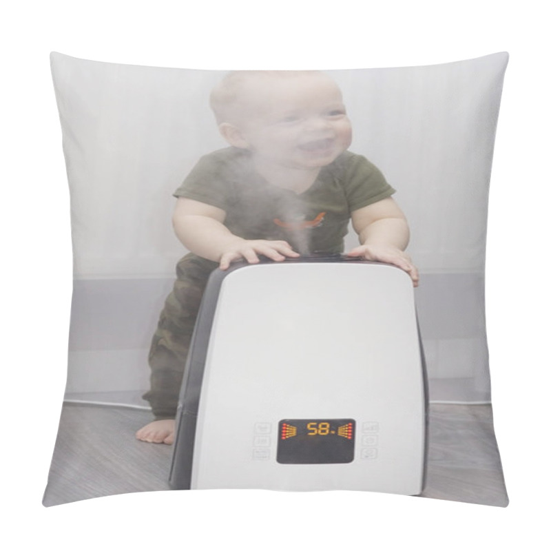 Personality  Infant Kid And Humidifier. Steam Closes Boys Face Pillow Covers