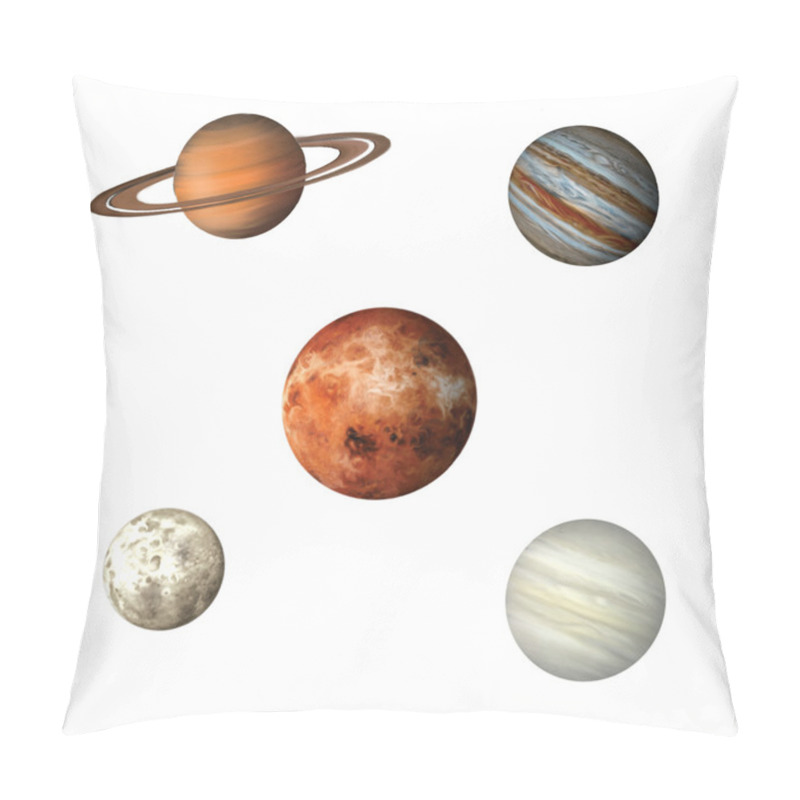 Personality  Planets Pillow Covers