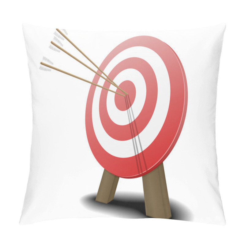 Personality  Target With Arrows Pillow Covers