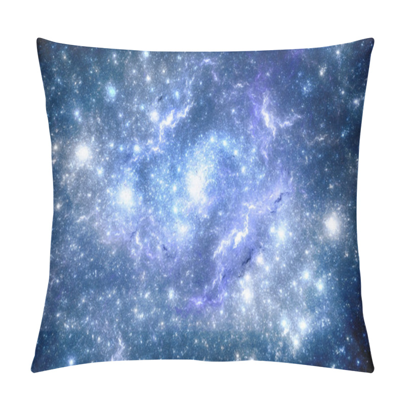 Personality  Dark Deep Space Starfield Pillow Covers