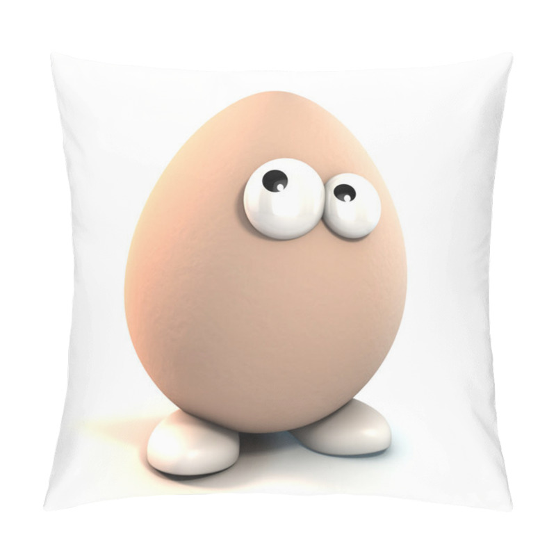 Personality  Funny Egg Character Pillow Covers