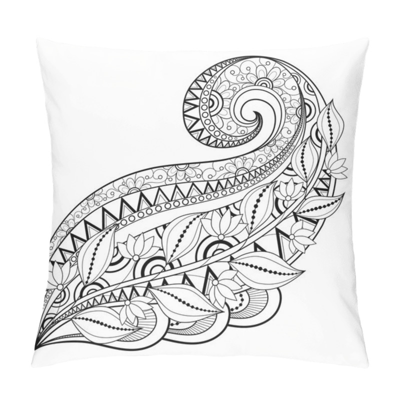 Personality  Abstract  Floral Background Pillow Covers